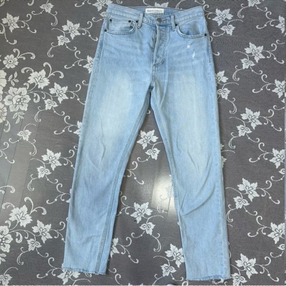 Denim Forum High Rise Yoko Slim Jeans